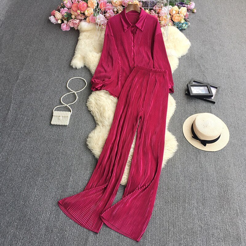 Pleated Set - @thestylistbritt