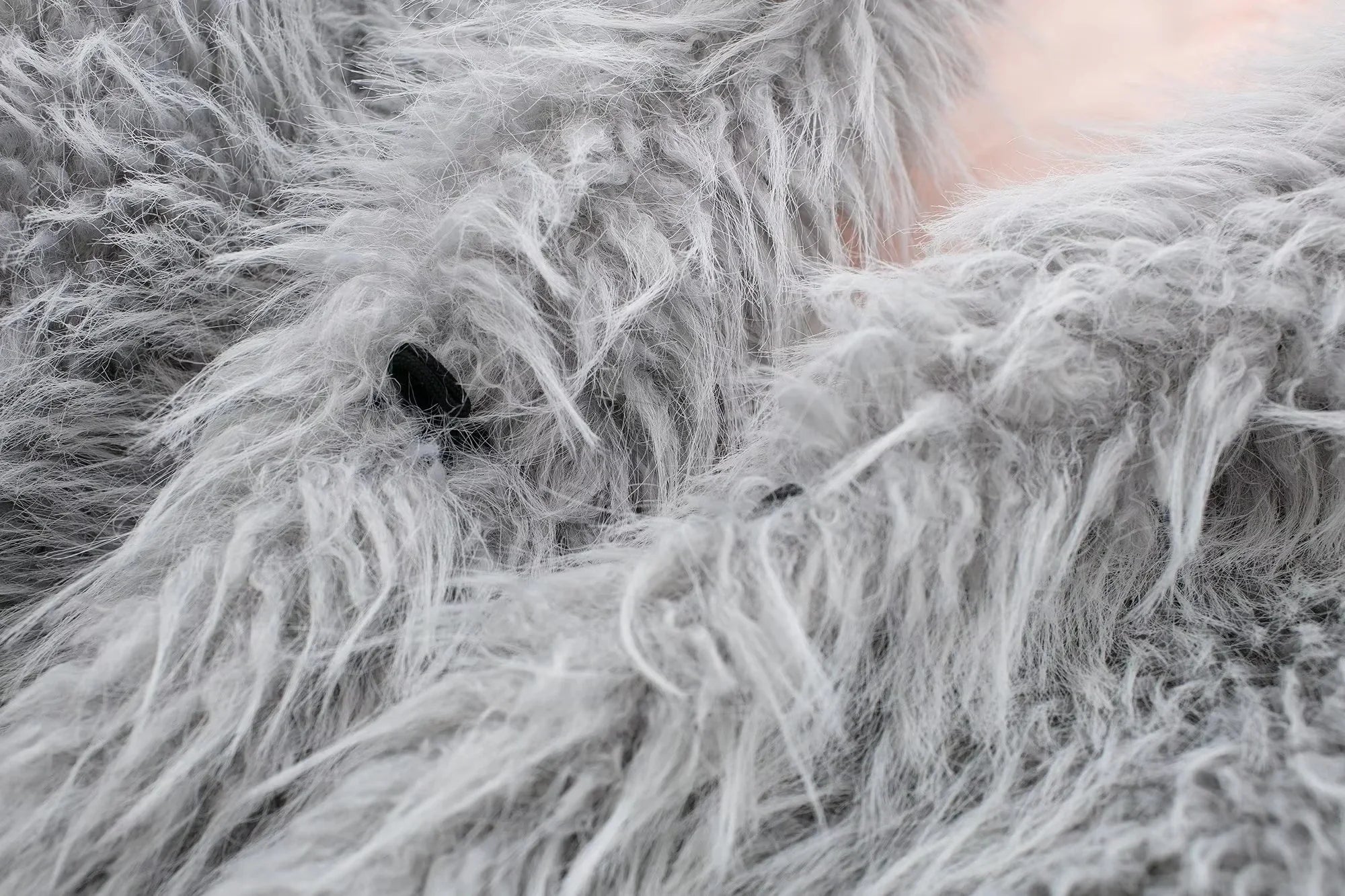 Plush Faux Fur Short Coat