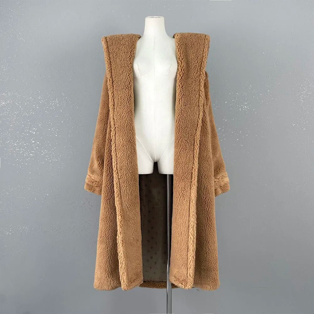 Plush Hooded Teddy Coat