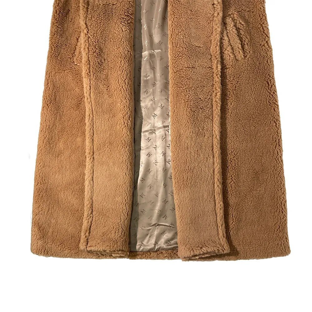 Plush Hooded Teddy Coat
