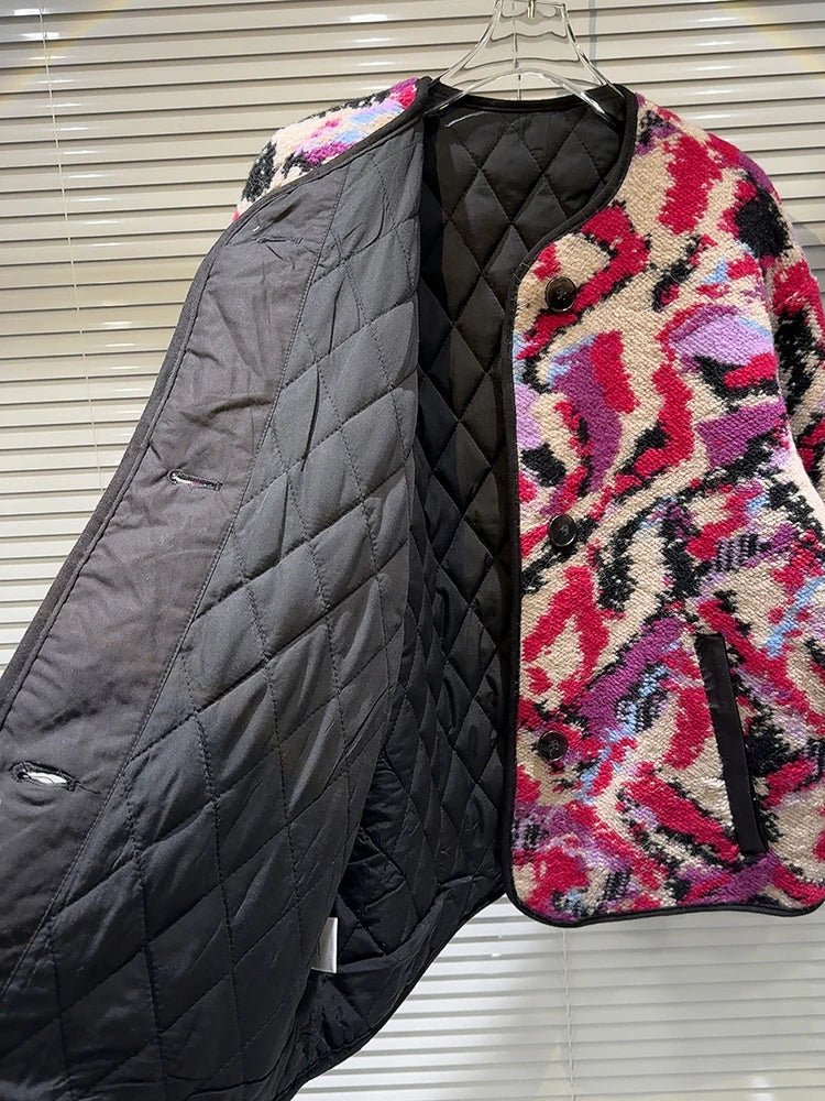 Plush Reds Woolen Jacket