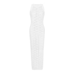 Printed Knit Maxi Dress