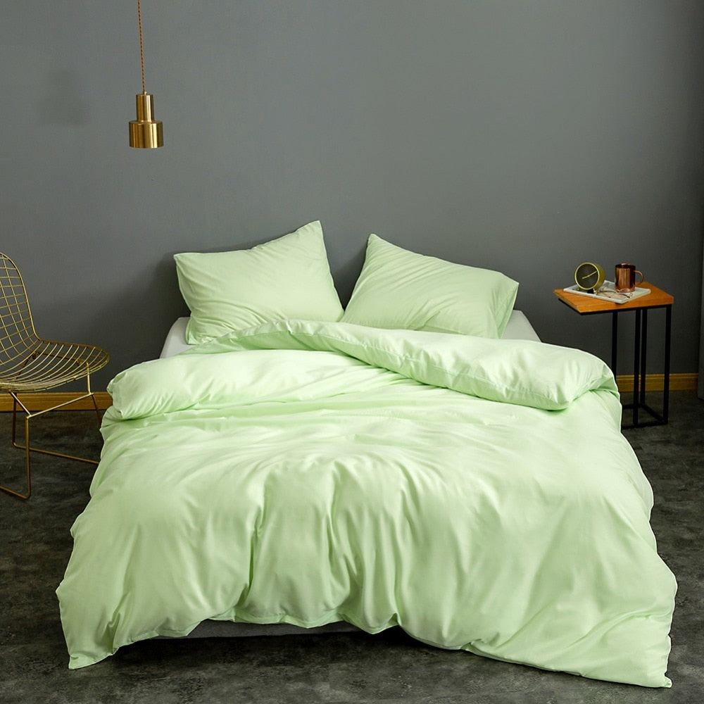 1pc Duvet Cover Queen Size Black Color Bedclothes Comforter Cover King edredom Microfiber Quilt Cover(without pillowcase