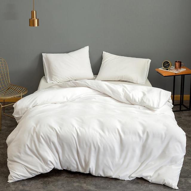 1pc Duvet Cover Queen Size Black Color Bedclothes Comforter Cover King edredom Microfiber Quilt Cover(without pillowcase