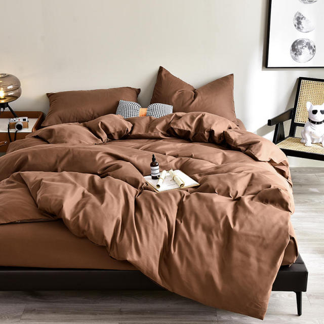 1pc Duvet Cover Queen Size Black Color Bedclothes Comforter Cover King edredom Microfiber Quilt Cover(without pillowcase