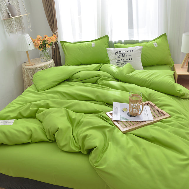 Bedding Set Bed Linen 2 Bedrooms Duvet Cover Bedspread on The Bed Sheet Euro Couple Quilt  220x240 Nordic Covers for Bed of 150