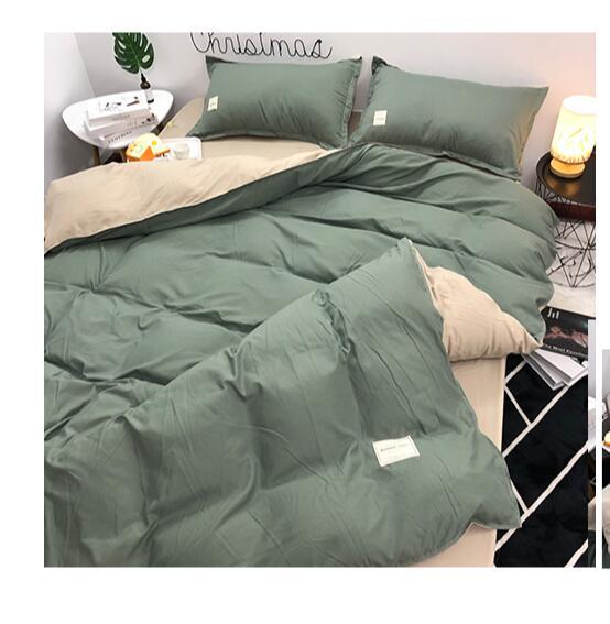 Bedding Set Bed Linen 2 Bedrooms Duvet Cover Bedspread on The Bed Sheet Euro Couple Quilt  220x240 Nordic Covers for Bed of 150
