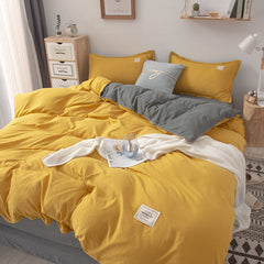 Bedding Set Bed Linen 2 Bedrooms Duvet Cover Bedspread on The Bed Sheet Euro Couple Quilt  220x240 Nordic Covers for Bed of 150