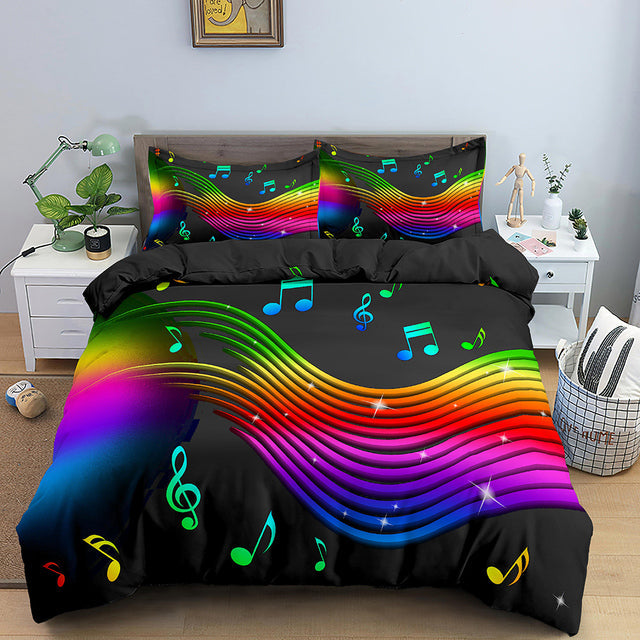 3D Printing Bedding Set Luxury Duvet Cover With Pillowcase Quilt Cover Queen King Bedding Starry Sky Pattern Comforter Cover