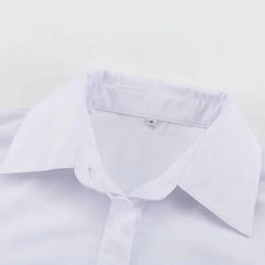 Puff Sleeve Shirt Dress