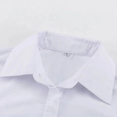Puff Sleeve Shirt Dress