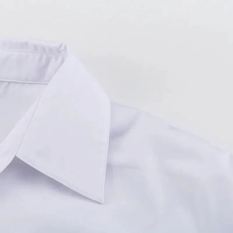 Puff Sleeve Shirt Dress