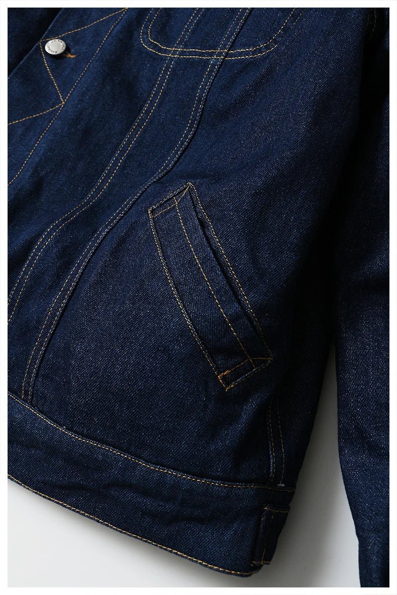 Puff Sleeves Denim Jacket