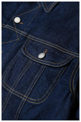 Puff Sleeves Denim Jacket