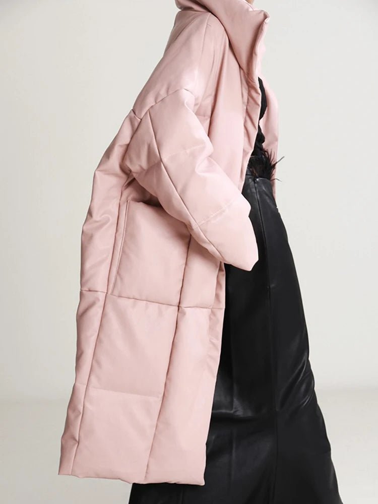 Quilted Duck Down Filled Coat