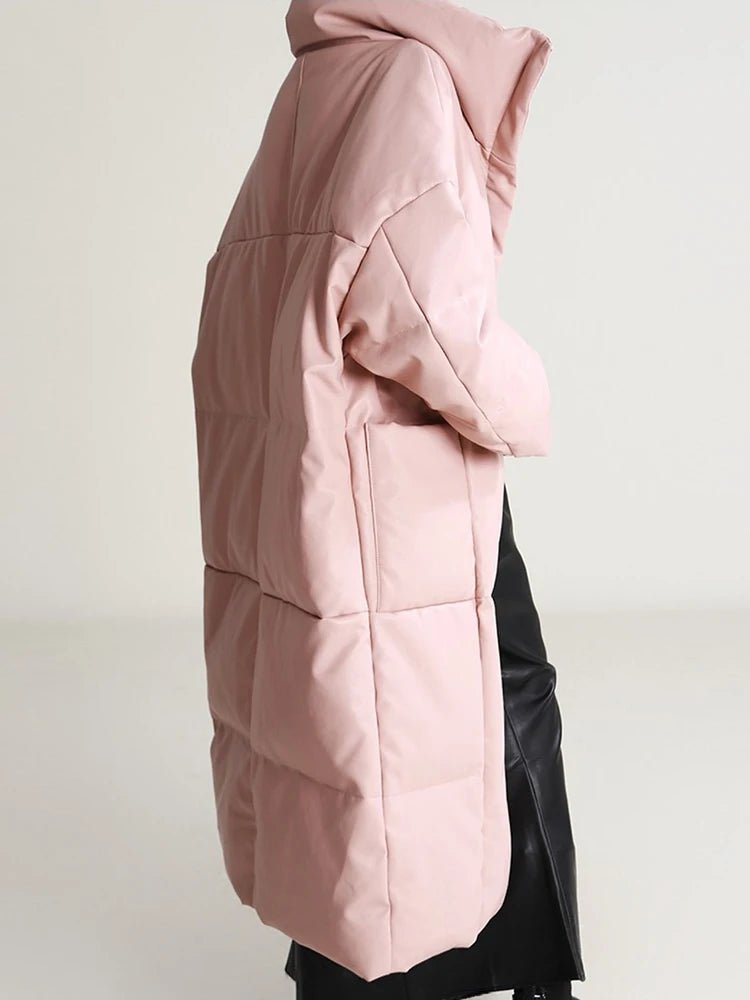 Quilted Duck Down Filled Coat
