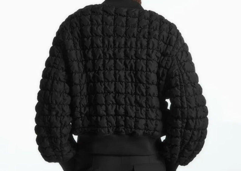 Quilted Zip-Up Padded Jacket
