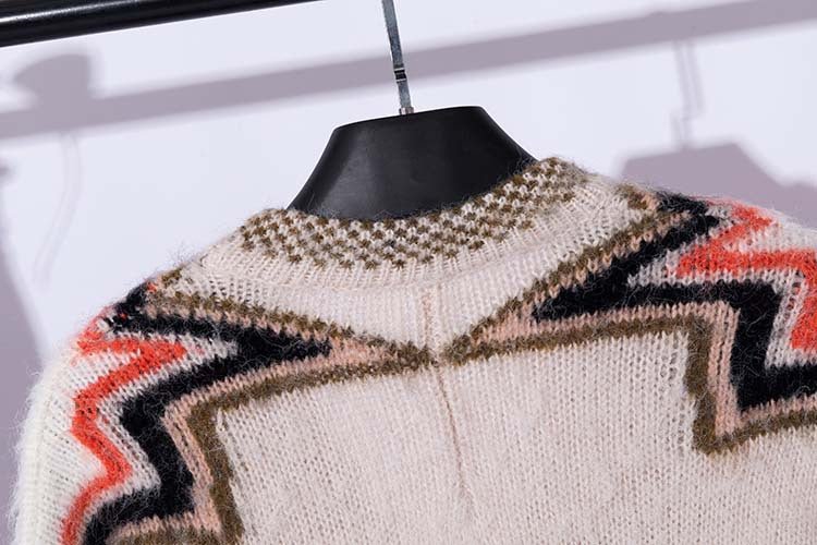 Rainbow Knitted Cardigan