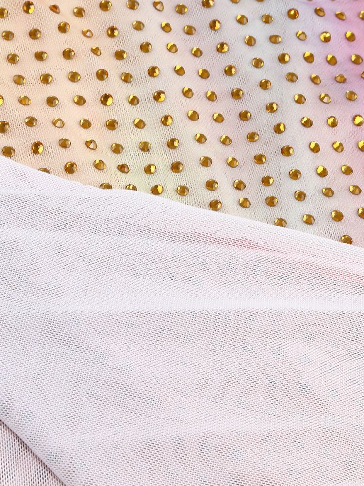 Rainbow One Shoulder Dress - @theestylishp