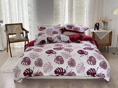 Botanical Duvet Cover Bedding Sets Comforter Cover with 1 Duvet Cover or Coverlet .1Sheet .2 Pillowcases for Double/Queen/King(1 Pillowcase for Twin/Single)