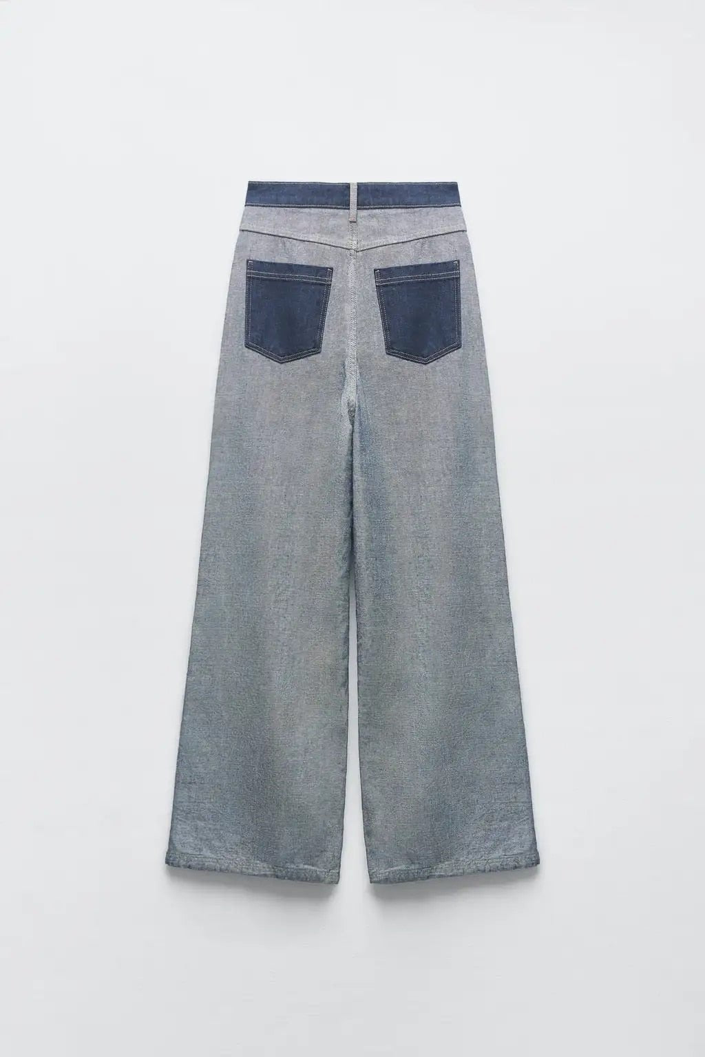 Reverse Wear Wide Leg Jeans