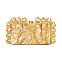 Rings Acrylic Clutch Bag