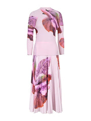 Rosy Pleated Set - @angodiva