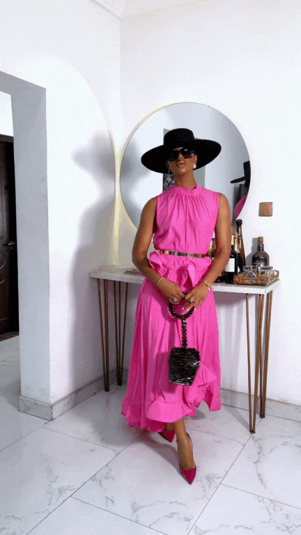 Ruffle Hem Two Piece Set - @styleconnoisseur