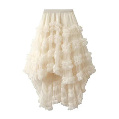 Ruffled Layered Tutu Skirt