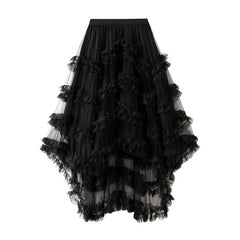 Ruffled Layered Tutu Skirt