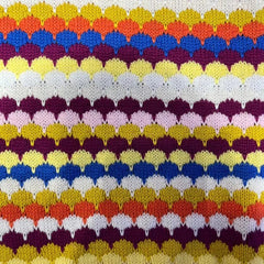 Scale Stripes Knit Sweater