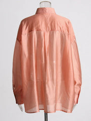 Semi-Sheer Minimalist Shirt