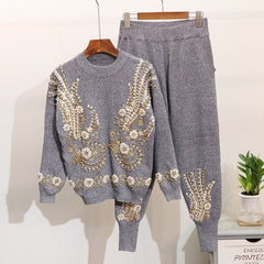 Sequin Knit Set