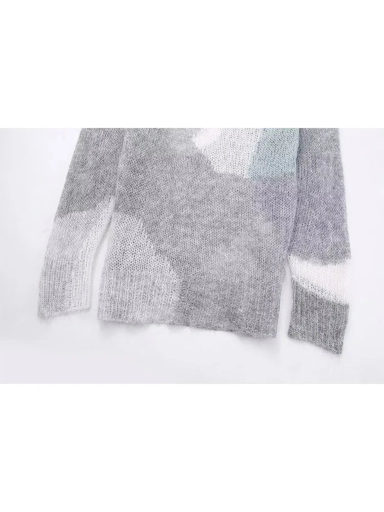 Shades of Gray Sweater