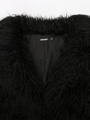 Shaggy Faux Fur Jacket