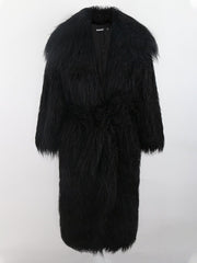 Shaggy Faux Fur Jacket