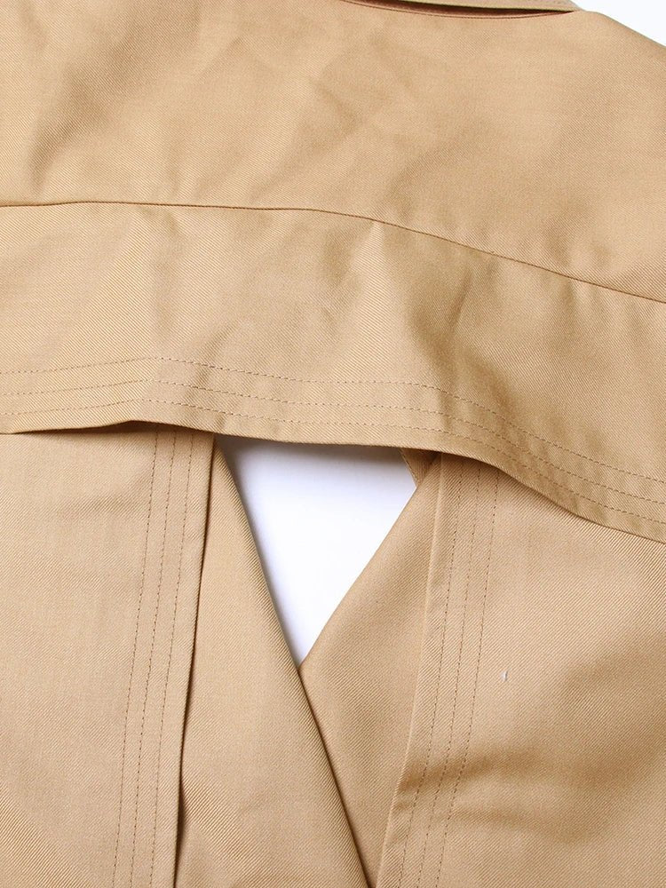 Shawl Collar Tie-Waist Blazer