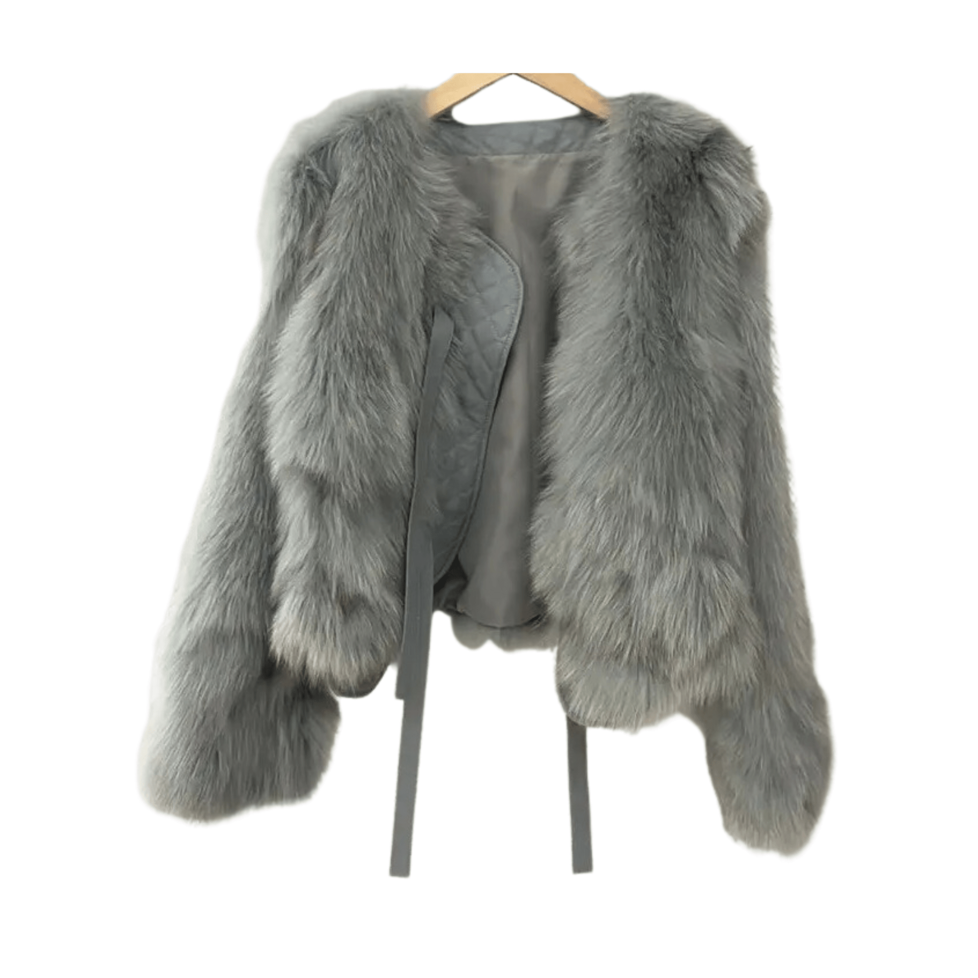 Short Faux Fur Winter Coat