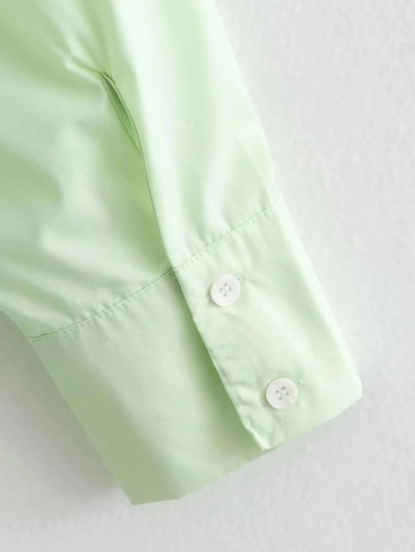 Side Drawstring Ruched Loose Shirt