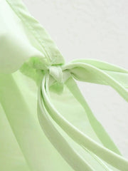 Side Drawstring Ruched Loose Shirt