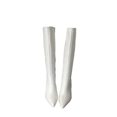 Side Zip Pointed Toes Stiletto Boora