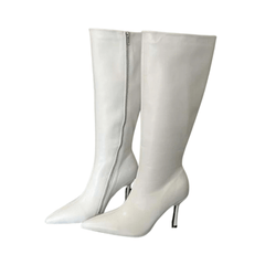 Side Zip Pointed Toes Stiletto Boora