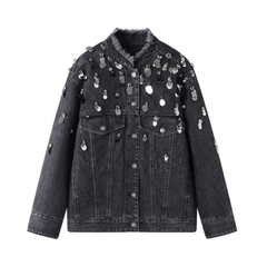 Silver Shower Denim Jacket