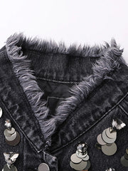 Silver Shower Denim Jacket