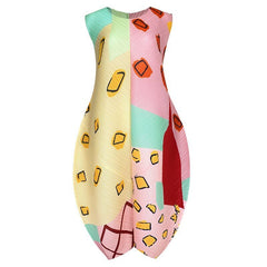 Sleeveless Umbrella Dress