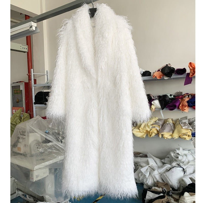 Soft Long Faux Fur Coat