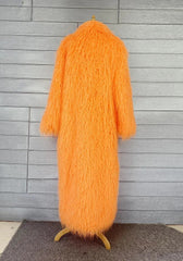 Soft Long Faux Fur Coat - @phenomenalkat