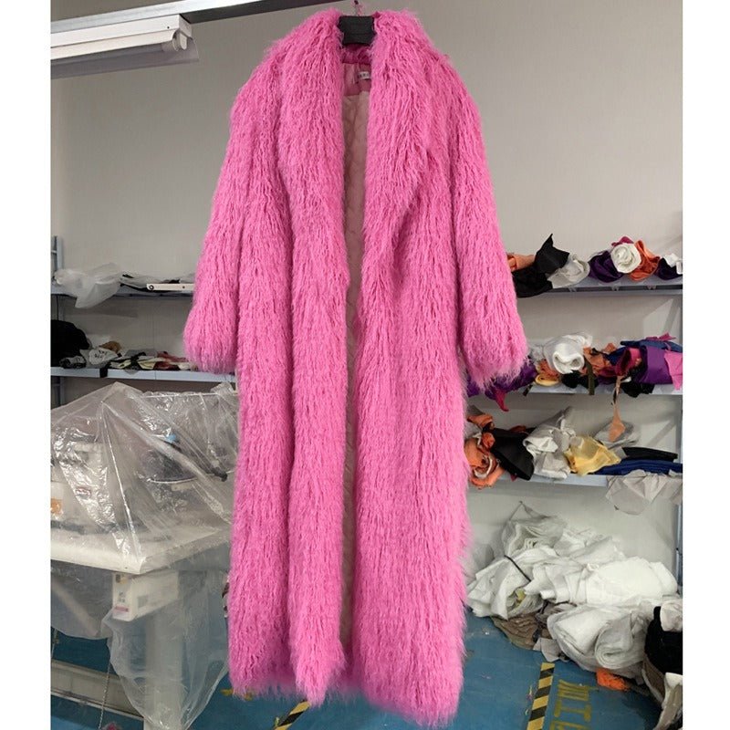 Soft Long Faux Fur Coat