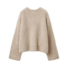 Soft Warm Long Sleeves Wool Sweater