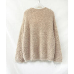 Soft Warm Long Sleeves Wool Sweater
